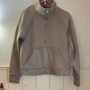 Danskin Light Beige Pullover with Pocket